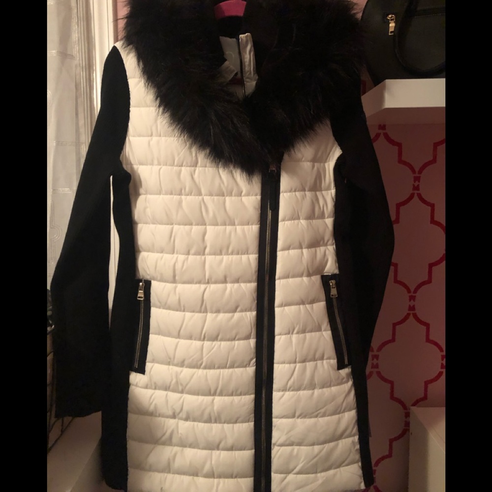 Calvin Klein jacket.